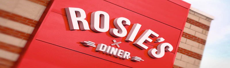 Rosies Diner Sign